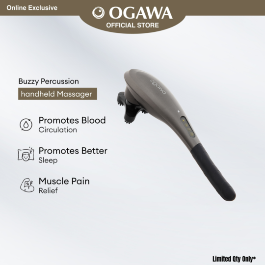 [Apply Code: 7TM12] ogawa by OGAWA Buzzy Percussion Handheld Massager*